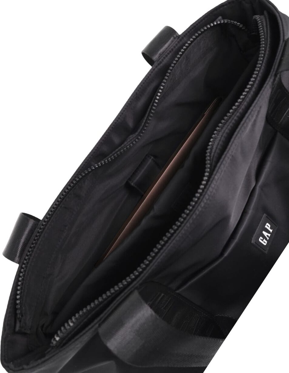 GAP Women's Travel Nylon Tote/Shoulder Bag w/ Secure Zip 39x30cm Black