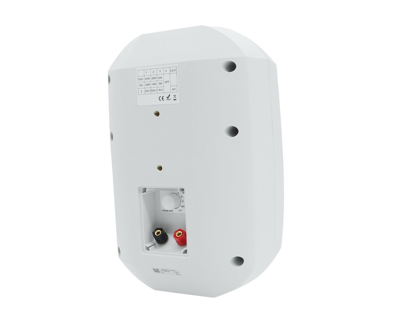 Weconic Indoor Outdoor Speaker Package with 320W Bluetooth Amplifier White 184C+3xLGC63+WTP660WHT