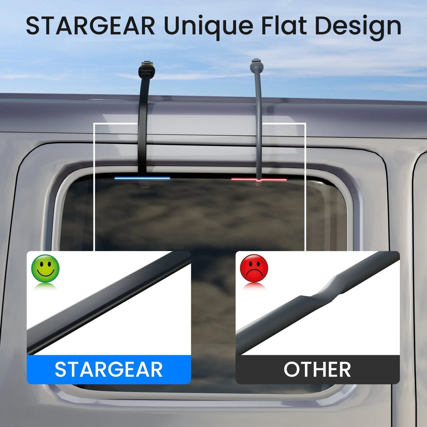 STARGEAR Gen3 / Mini Flat Ethernet Cable 46m