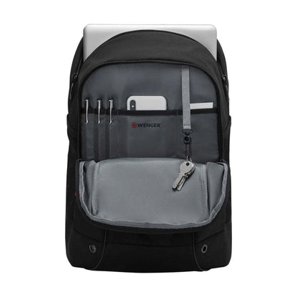 Wenger Road Jumper Essential 16" Laptop Backpack Black Padded Compartment