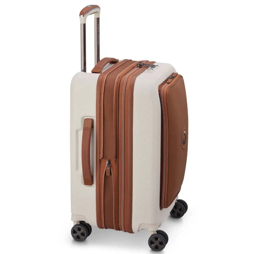 Delsey Chatelet Air 2.0 - 55 cm Expandable Laptop Cabin Suitcase - Angora