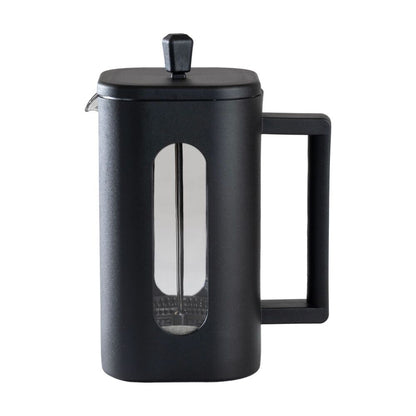 Euroline Coffee & Tea Maker Plunger French Press Square Shaped 1000ml (Black)