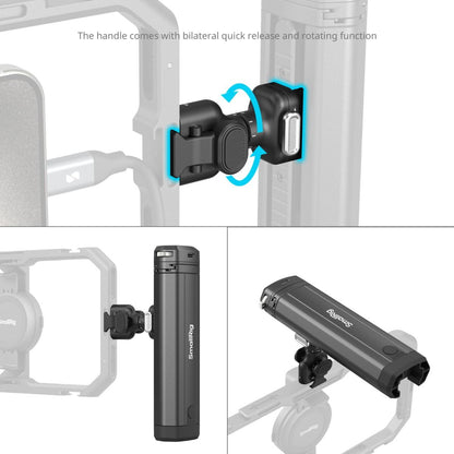 SmallRig Rotatable Side Handle with SSD Enclosure 4841