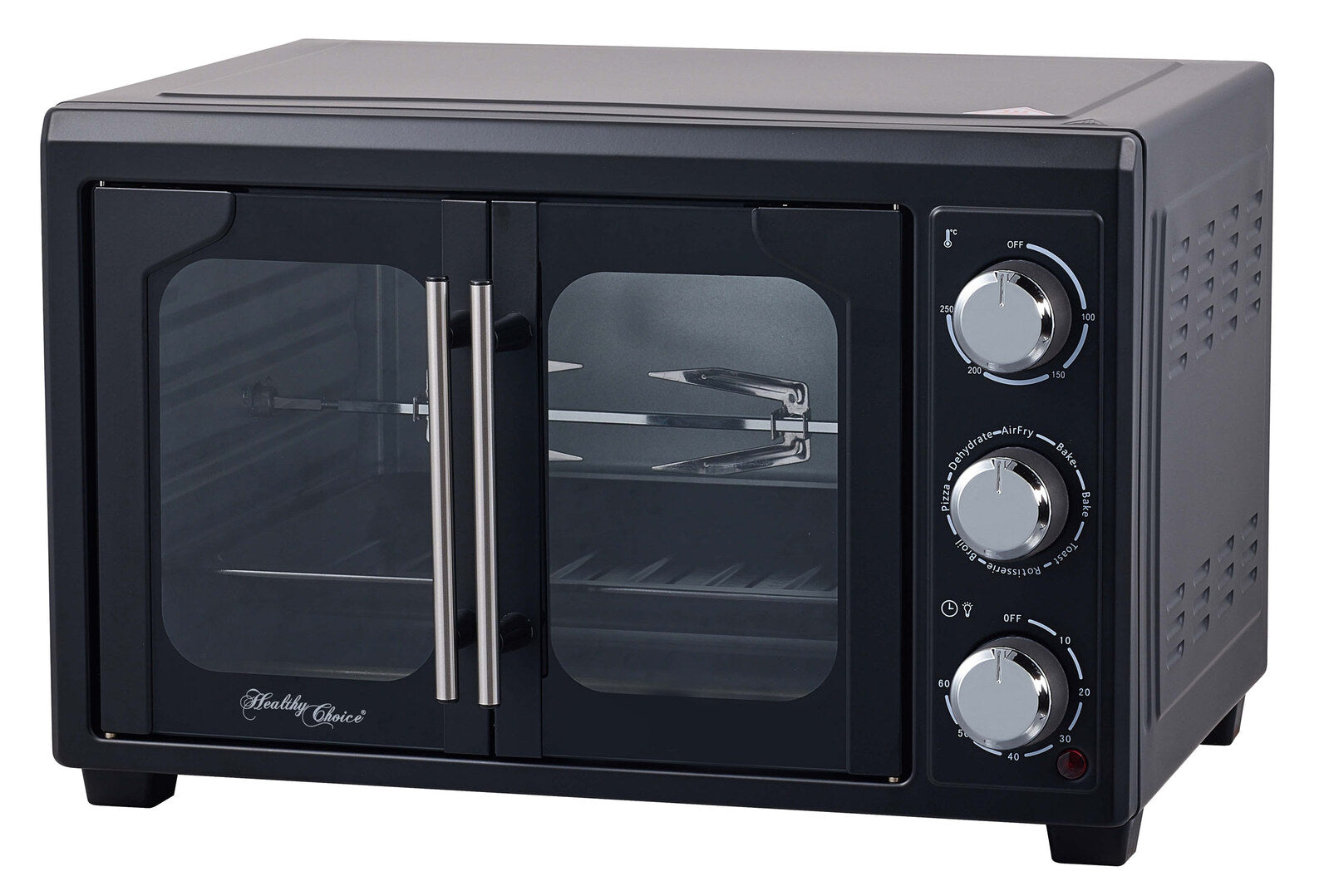 Healthy Choice 30L Air Fryer Convection Oven with rotisserie 360 degree Food Rotating Option