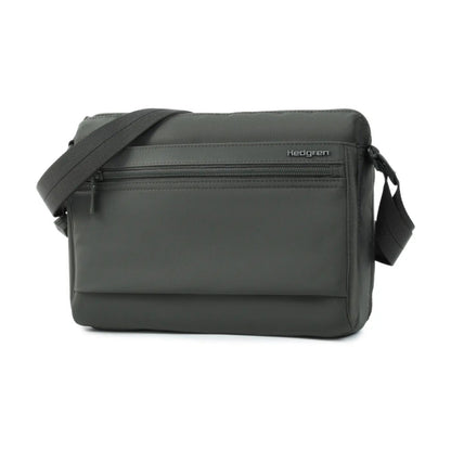 Hedgren EYE Medium Shoulder Bag RFID Nylon 5.7L Padded Pocket Black Ink
