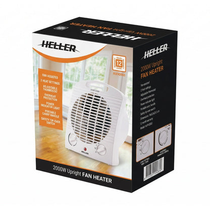 Heller Upright Fan Heater 2000W HUFH2000