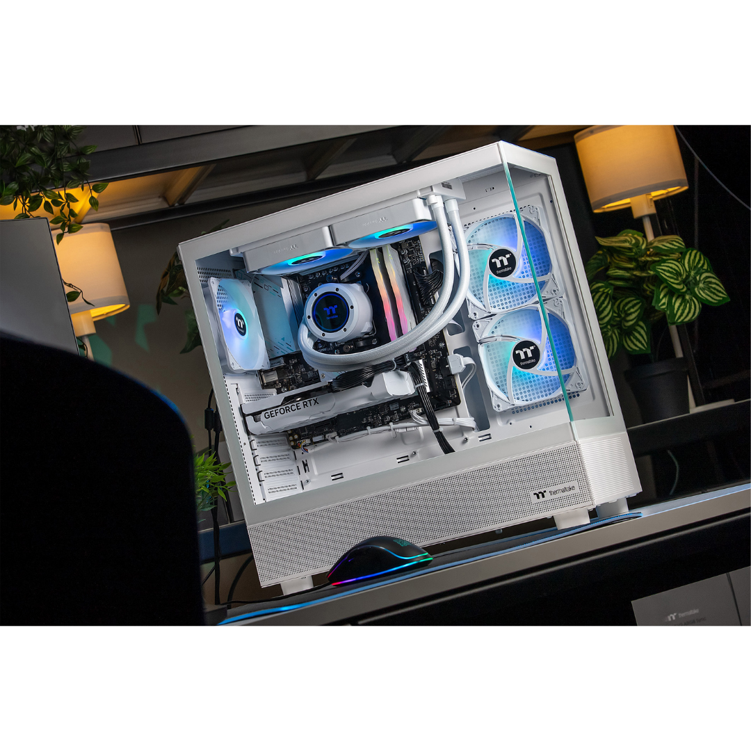 Thermaltake Horizon V2 Snow Gaming Desktop PC (AMD 7500F / RTX 5060 / 32GB RAM)