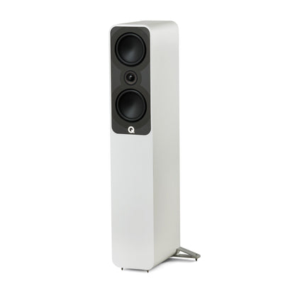 Q Acoustics 5040 Satin White Floorstanding Speakers Pair