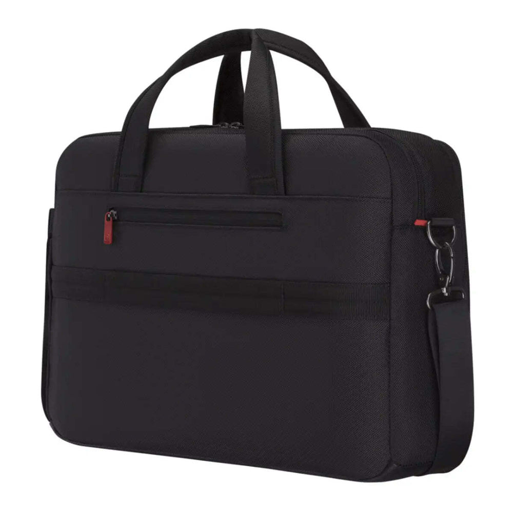Wenger Icons Meteor 16" - 17" Laptop Brief with Tablet Pocket - Black