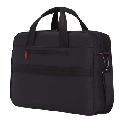 Wenger Icons Meteor 16" - 17" Laptop Brief with Tablet Pocket - Black