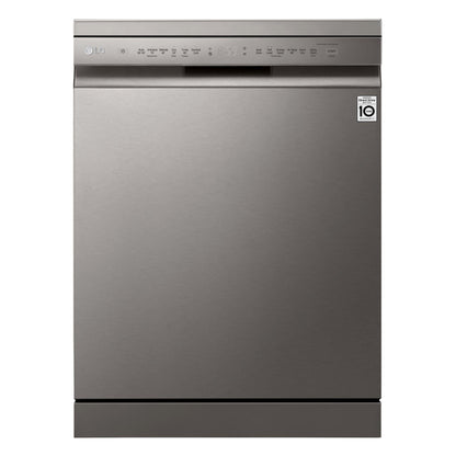 LG XD4B15PS QuadWash 15-Place Setting Freestanding Dishwasher (Platinum Steel)
