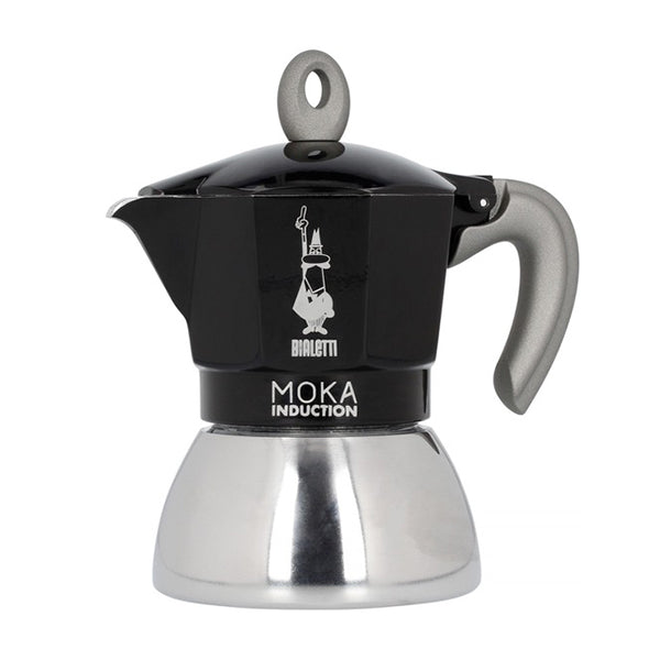 Bialetti Moka Induction - Black / 4 Cup