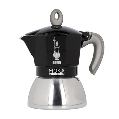Bialetti Moka Induction - Black / 4 Cup