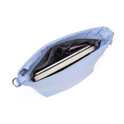 Pacsafe W Anti-Theft Crossbody Bag RFID Blocking Slashguard Secure Serenity Blue
