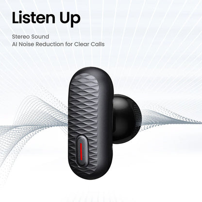 Amazfit Up Headphones OWS Open Ear Wireless Earbuds (Black)