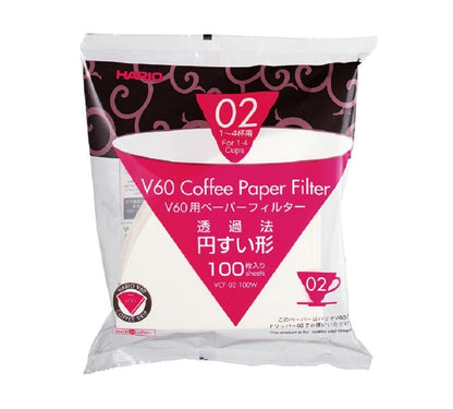 Hario V60-02 - 100 Filter Papers