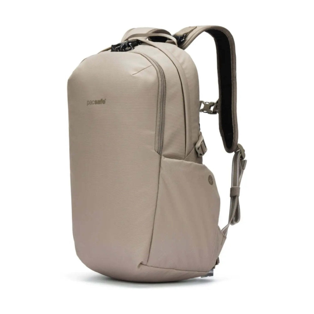 Pacsafe V Active Anti-Theft RFID Blocking Laptop 13" Backpack 24L Beige