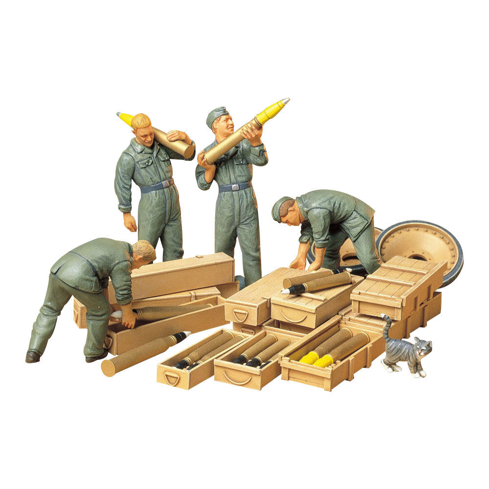 Tamiya 1/35 German Tank Ammo Loading Crew