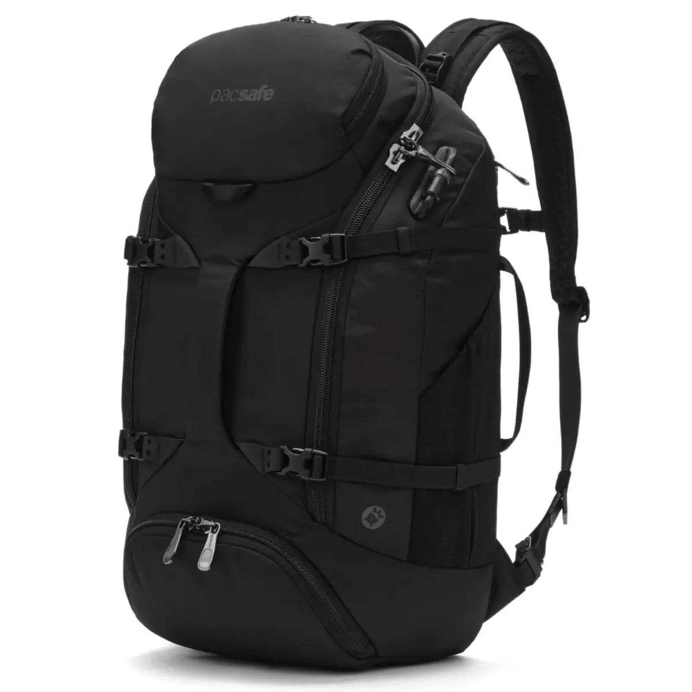 Pacsafe Venturesafe EXP35 Anti-Theft Travel Backpack 35L, Black