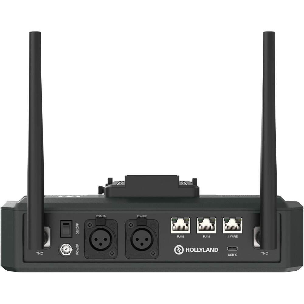 Hollyland Solidcom C1 Pro-Hub4S ENC 5-Person Full-Duplex Wireless Intercom System with Hub (1.9 GHz)