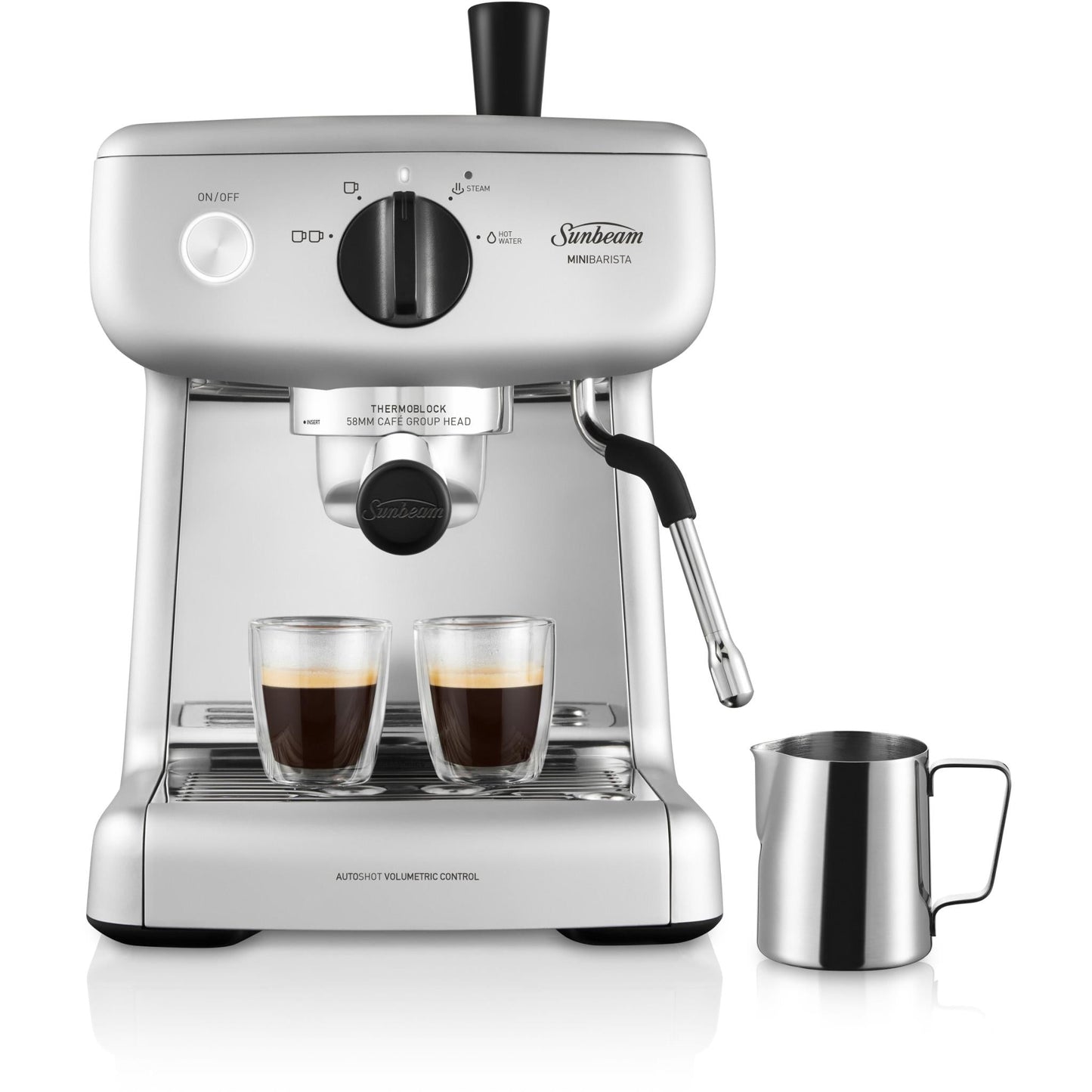 Sunbeam Mini Barista Espresso Machine (Silver)
