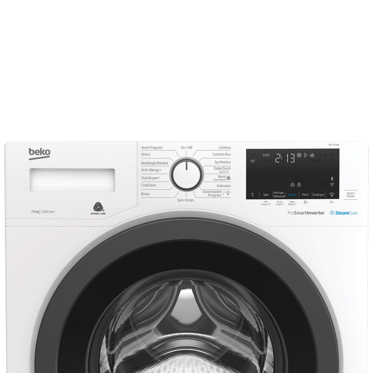 Beko BFL7510-W 7.5kg Front Load Washing Machine