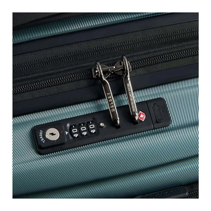 Delsey Shadow 5.0 - 55 cm 15" Laptop Front Loader Cabin Suitcase - Green