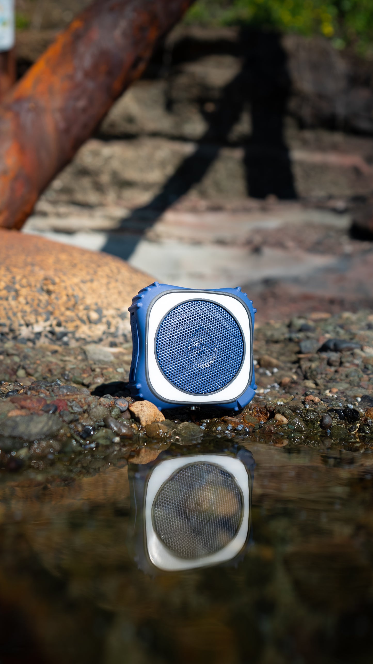 EcoXgear EdgePro Bluetooth Speaker (Blue)