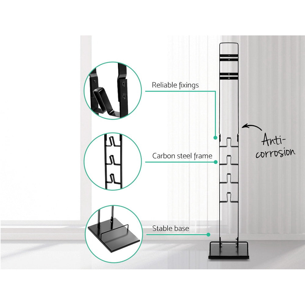 Artiss Freestanding Dyson Vacuum Cleaner Stand for V6 7 8 10 11 (Black)
