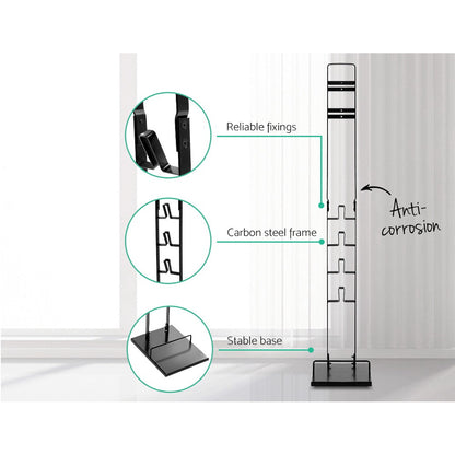 Artiss Freestanding Dyson Vacuum Cleaner Stand for V6 7 8 10 11 (Black)