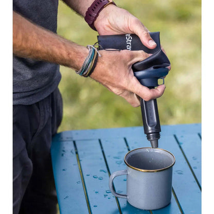 LifeStraw 1L Peak Collapsible Squeeze Bottle with Filter Mountain Blue