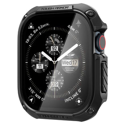 Spigen Apple Watch 10/11 46mm Tough Armor Screen Protector Case (Black)