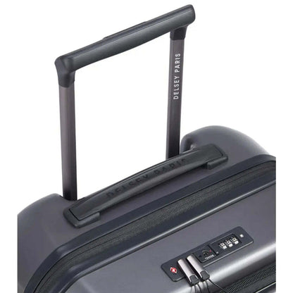 Delsey Securtime Zip 55 cm Top Opening 4-Wheel Expandable Cabin Suitcase - Grey
