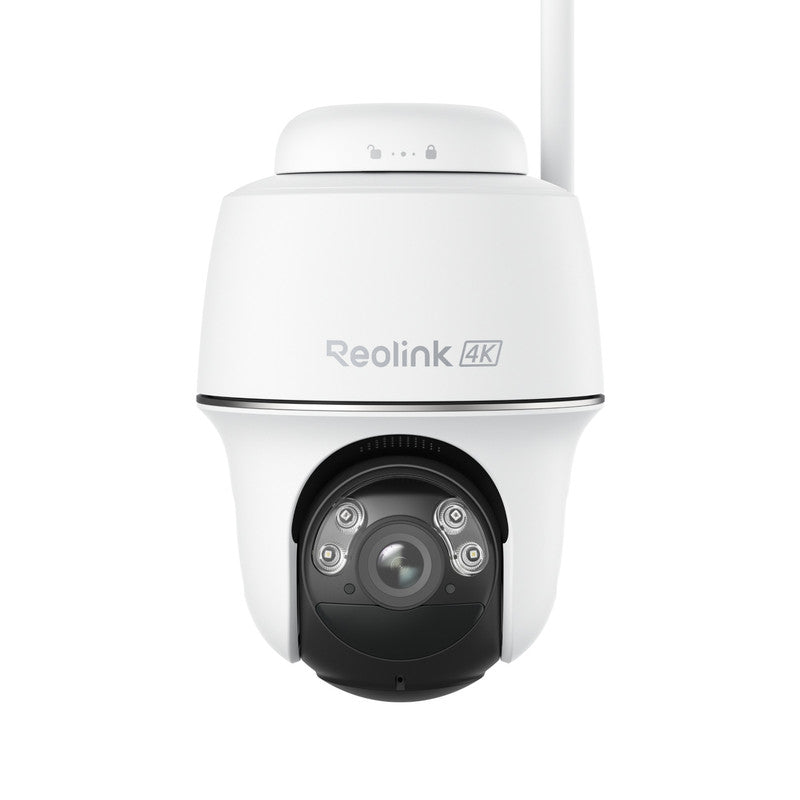 Reolink Argus PT Ultra 4K Pan Tilt Wireless Automatic Tracking Battery Security Camera White