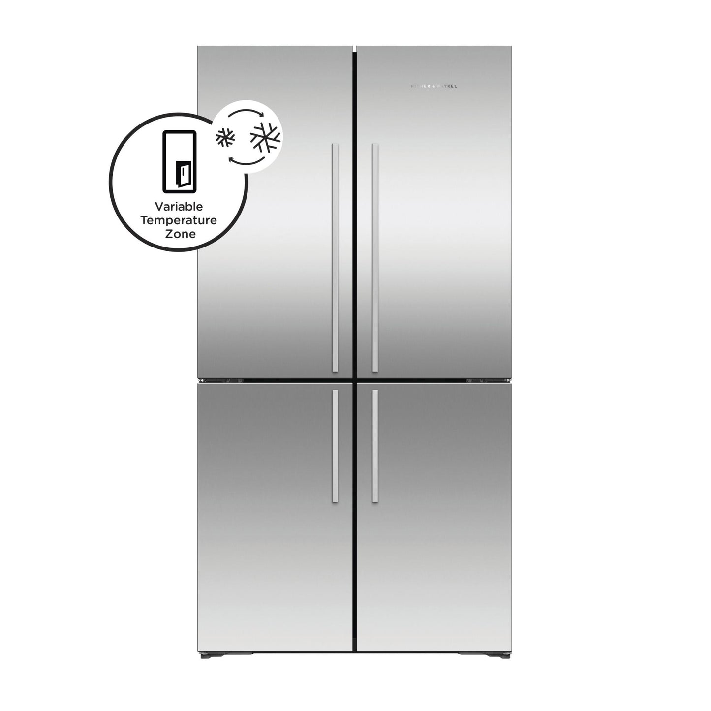 Fisher & Paykel RF605QDVX2 538L French Door Fridge (Stainless Steel)