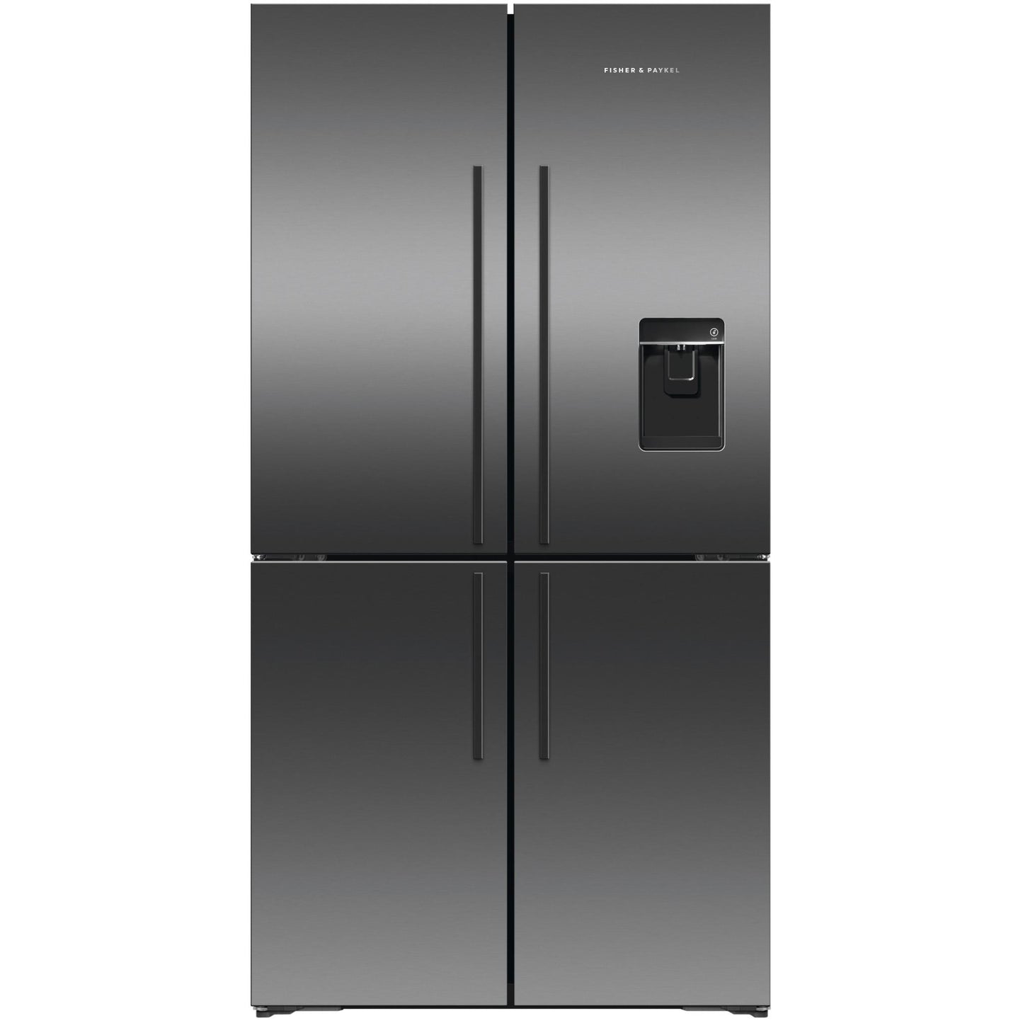 Fisher & Paykel RF605QDUVB2 538L French Door Fridge (Black Stainless Steel)