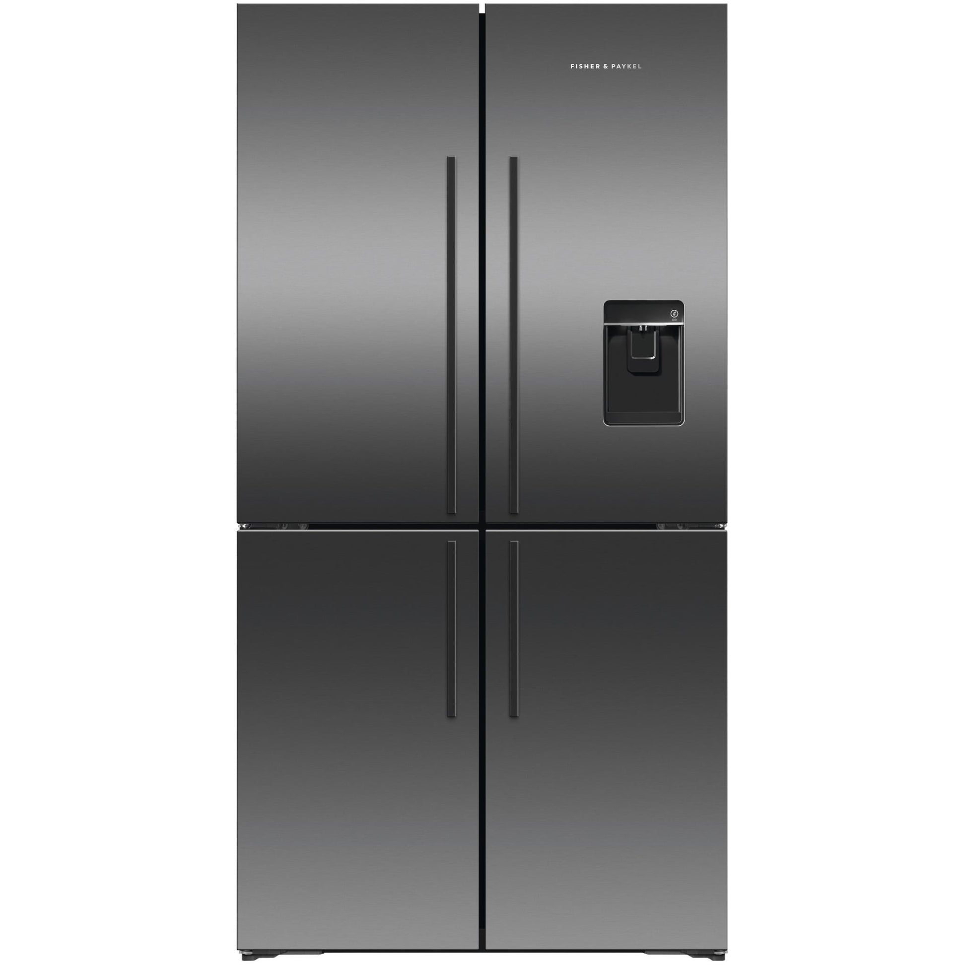 Fisher & Paykel RF605QDUVB2 538L French Door Fridge (Black Stainless Steel)