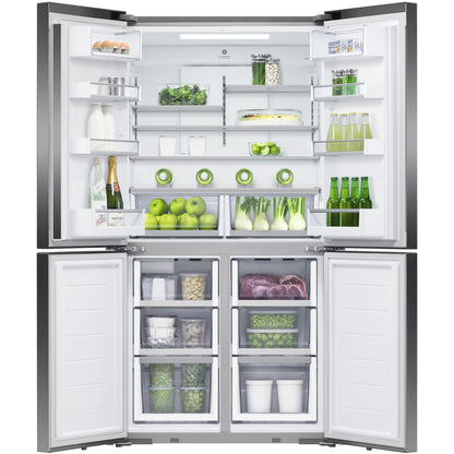 Fisher & Paykel RF605QDUVB2 538L French Door Fridge (Black Stainless Steel)