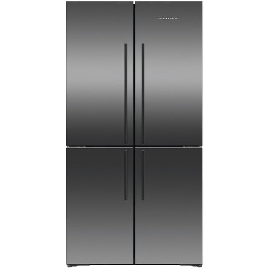 Fisher & Paykel RF605QDVB2 538L French Door Fridge (Black Stainless Steel)