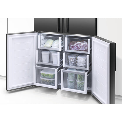 Fisher & Paykel RF605QDVB2 538L French Door Fridge (Black Stainless Steel)