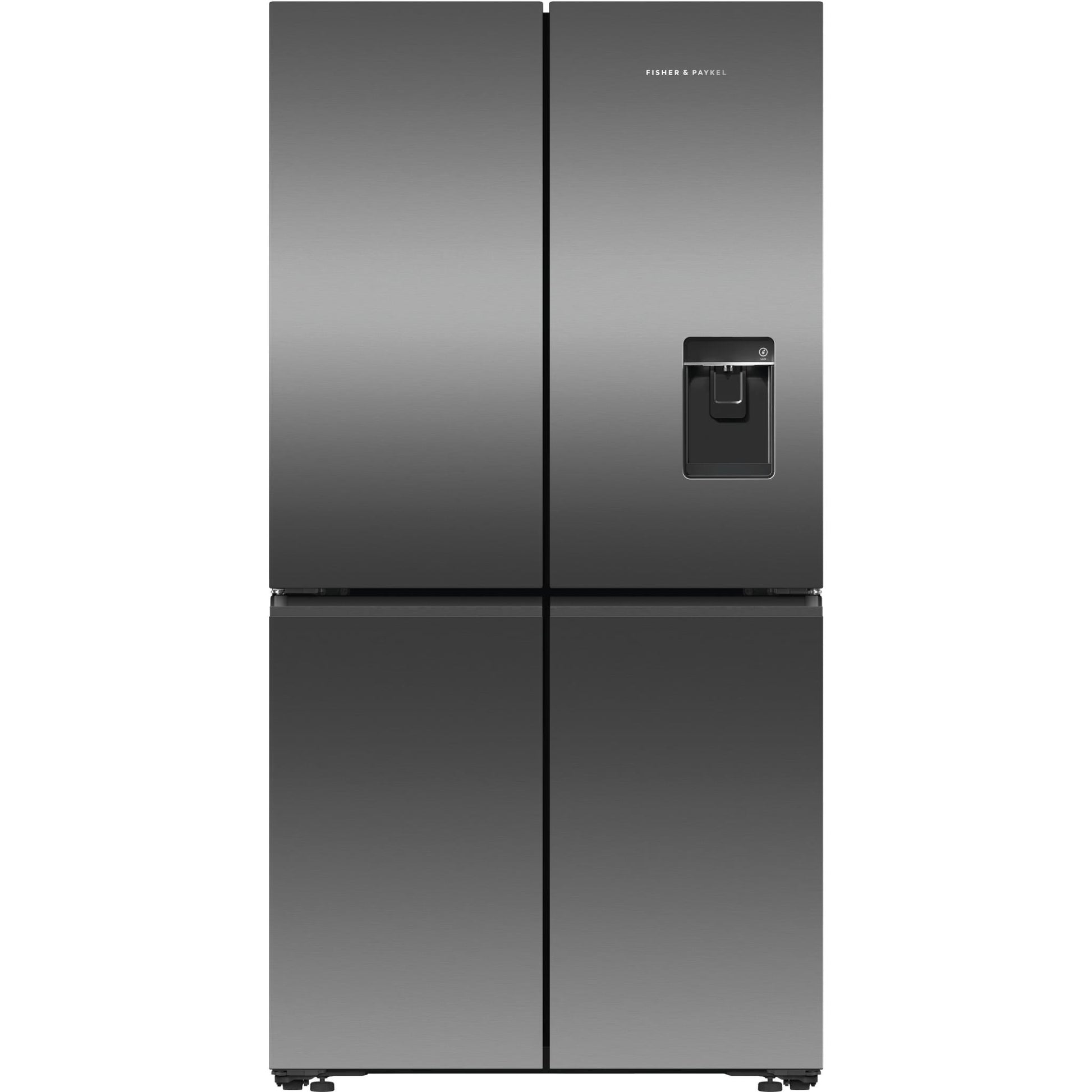 Fisher & Paykel RF605QNUVB1 538L French Door Fridge (Black Stainless Steel)