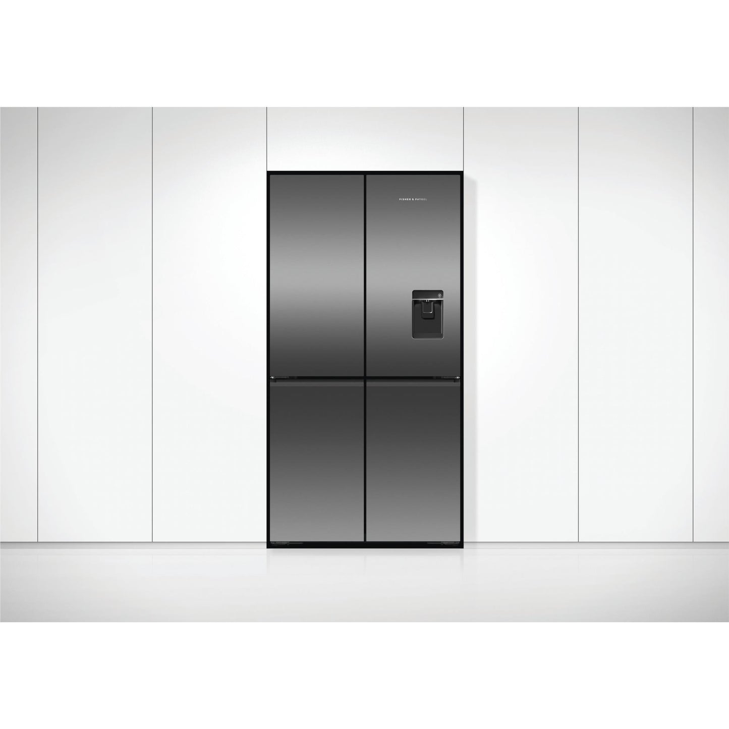 Fisher & Paykel RF605QNUVB1 538L French Door Fridge (Black Stainless Steel)