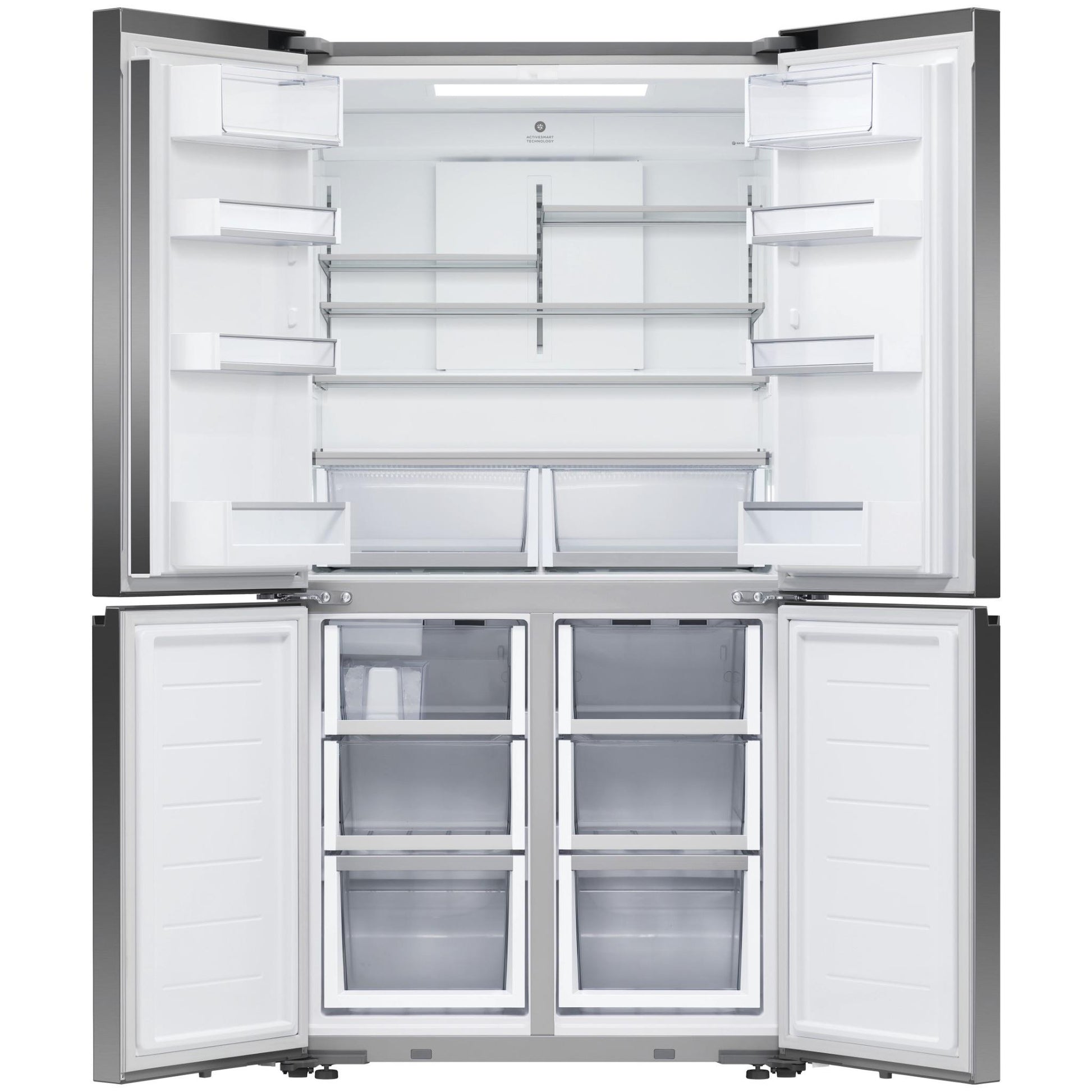 Fisher & Paykel RF605QNUVB1 538L French Door Fridge (Black Stainless Steel)