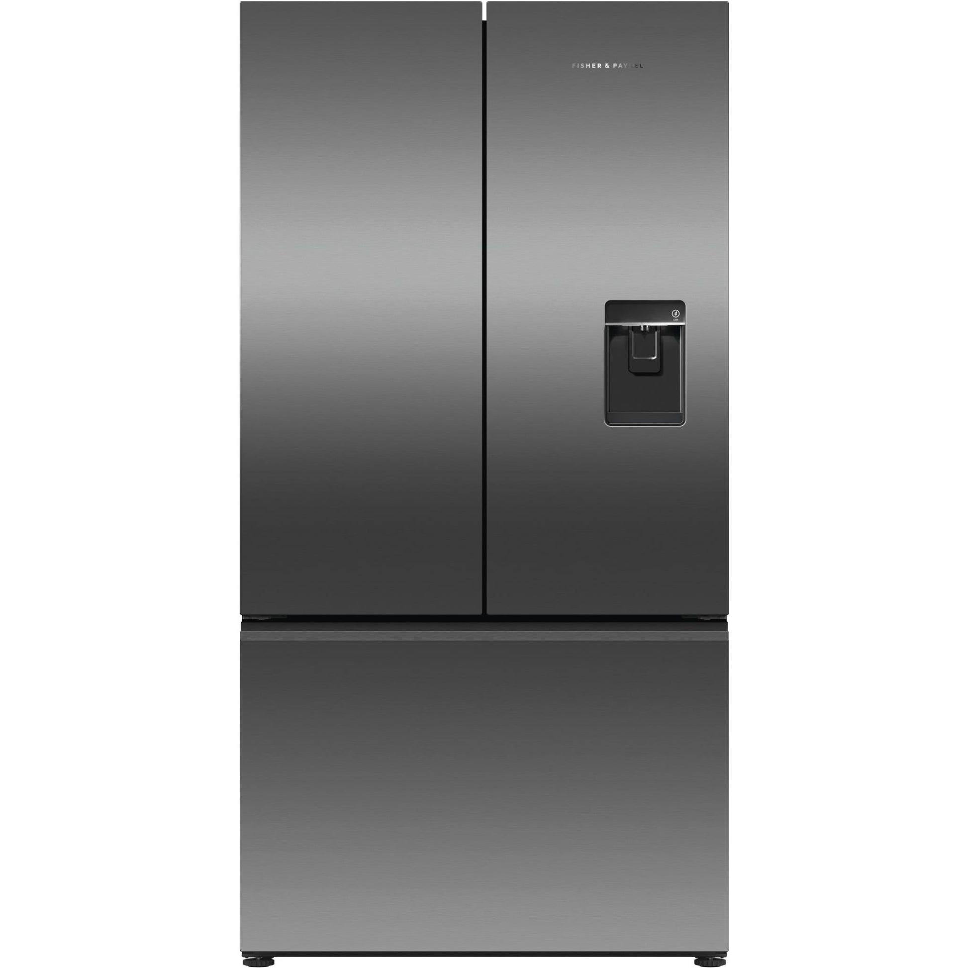 Fisher & Paykel RF610ANUB5 569L French Door Fridge (Black Stainless Steel)