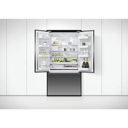 Fisher & Paykel RF610ANUB5 569L French Door Fridge (Black Stainless Steel)
