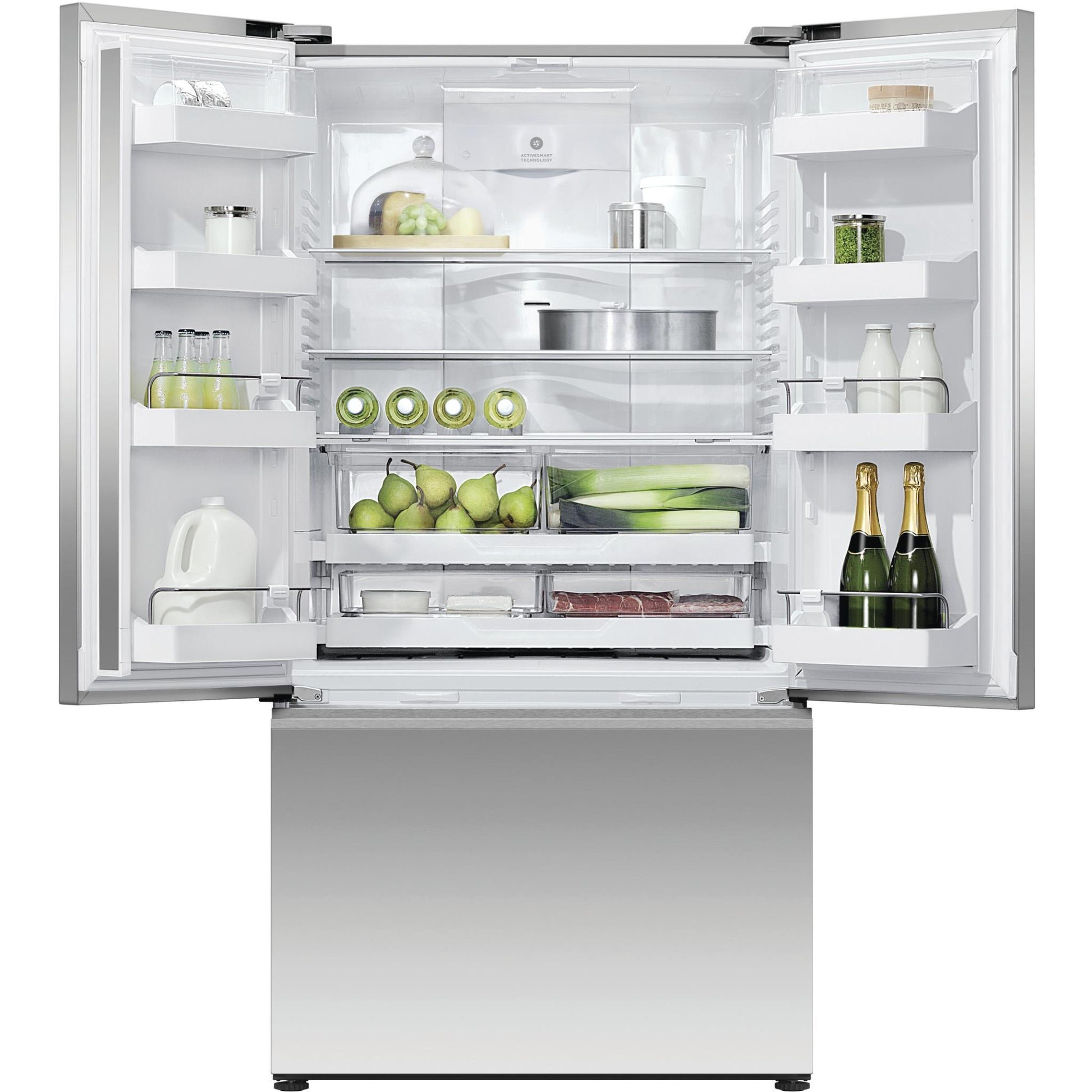 Fisher & Paykel RF610ANUX5 569L French Door Fridge (Stainless Steel)
