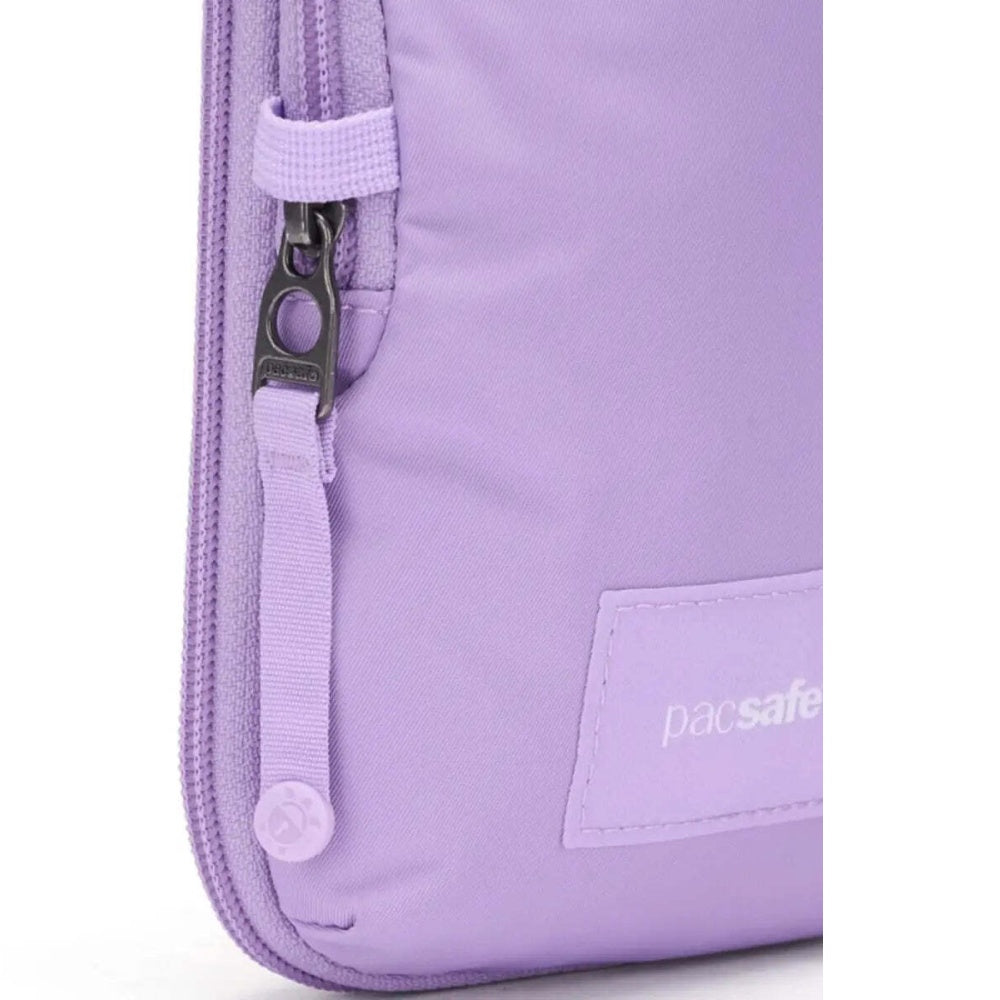 Pacsafe Go Anti-Theft RFID Blocking Tech Secure Crossbody Bag Lavender