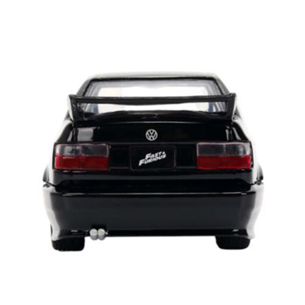 Jada 1:32 Scale Fast & Furious Volkswagen Jetta Black Diecast Vehicle Model