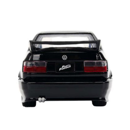Jada 1:32 Scale Fast & Furious Volkswagen Jetta Black Diecast Vehicle Model