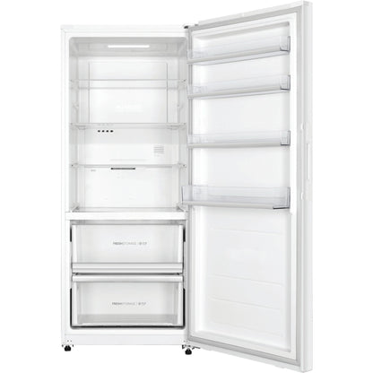 Haier HRF505VW 465L Single Door Fridge (White)
